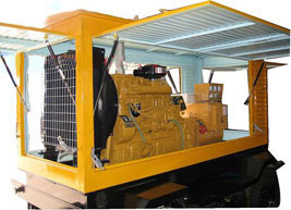 喀喇沁移动电站(移动柴油发电机组) 喀喇沁移动电站(移动柴油发电机组)